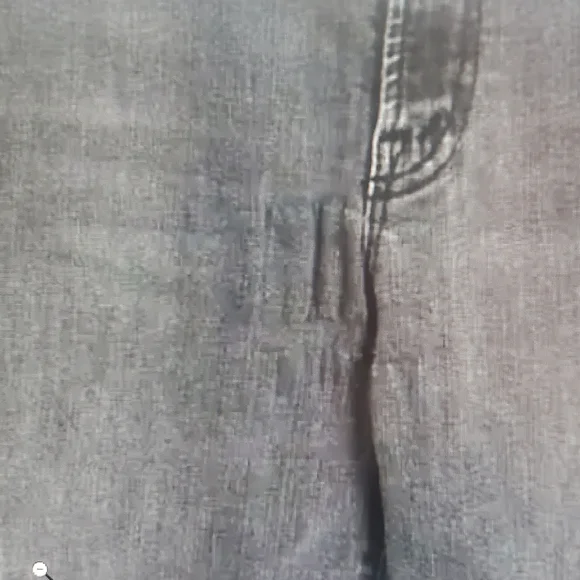 MOTHER HIGH WAISTED LOOKER . SKINNY LEG. SZ 25. STRETCH GREY. RAW HEM. - Picture 8 of 8